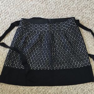 Black and white skirt! Lace pattern